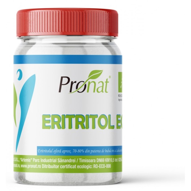 Eritritol bio inlocuitor de zahar, 200g