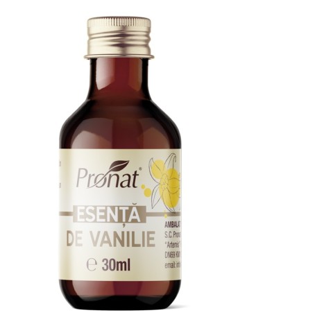 Vanilie By Pronat, Esenta de vanilie 30ml, biomag.ro