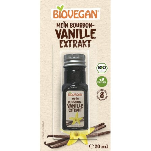 Ingrediente bio pentru copt, Extract bio de vanilie bourbon - 20 ml, biomag.ro
