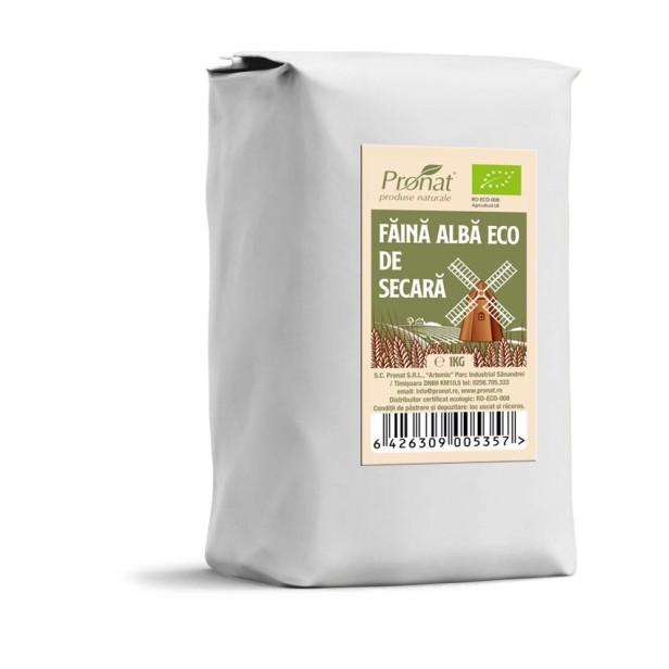 Faina alba bio de secara, 1kg