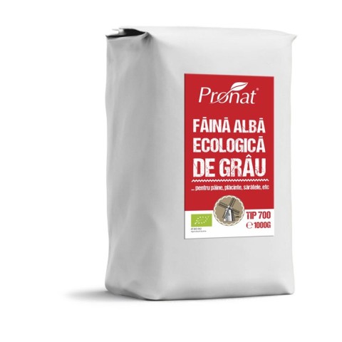 Faina, Faina alba de grau bio, 1kg tip 700, biomag.ro