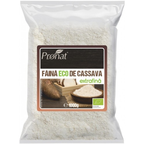 Faina bio de cassava extra fina (tapioca / manioc), 1000g