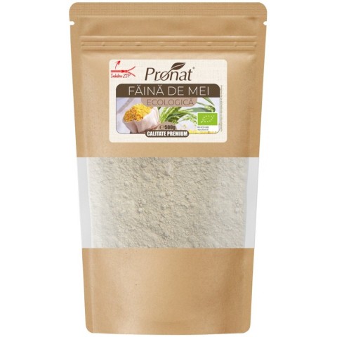Pronat Zipp Pack, Faina bio de mei, 500g, biomag.ro