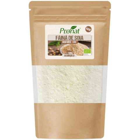Pagina 2 Faina, Faina bio de soia neprajita, raw, 500g, biomag.ro