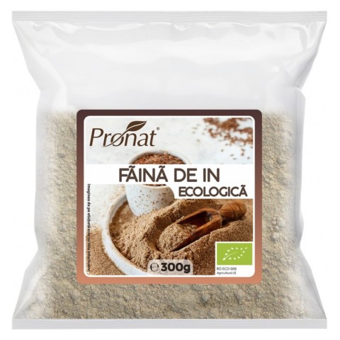 Pagina 2 Faina, Faina bio din seminte de in, 300g, biomag.ro
