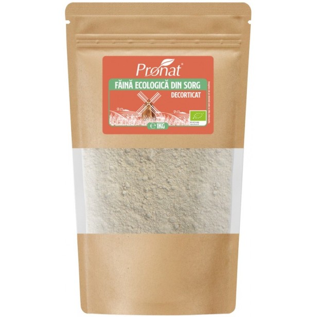 Faina bio din sorg decorticat 1kg