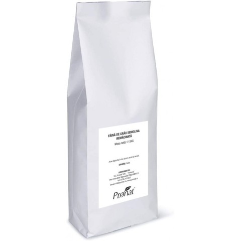 Faina, Faina bio de grau dur semolina remacinata, 5kg, biomag.ro