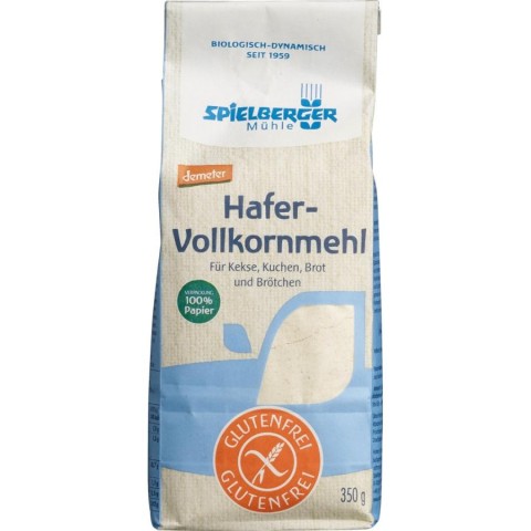 Pagina 2 Faina bio si gris, Faina de ovaz bio integrala fara gluten demeter - 350 g, biomag.ro