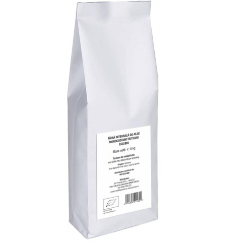 Pronat Paper Pack, Faina integrala de alac bio monococcum triticum, 5kg einkorn, biomag.ro