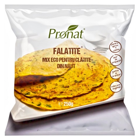 Hrana sanatoasa, Falatite® mix bio din faina de naut cu condimente pentru clatite, 250g, biomag.ro