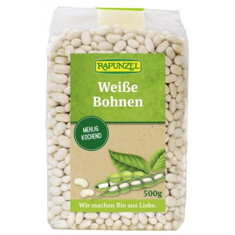 Legume bio, Fasole alba bio - 500 g, biomag.ro