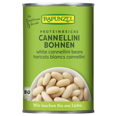 Fasole alba bio cannellini la conserva - 400 g
