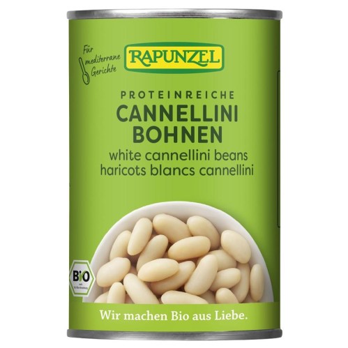 Fasole alba bio cannellini la conserva - 400 g