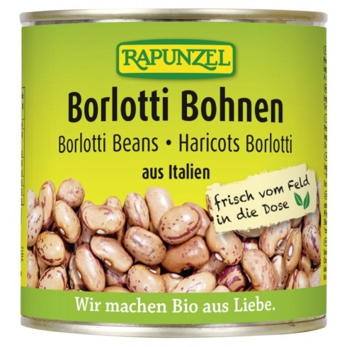Fasole borlotti bio la conserva - 400 g