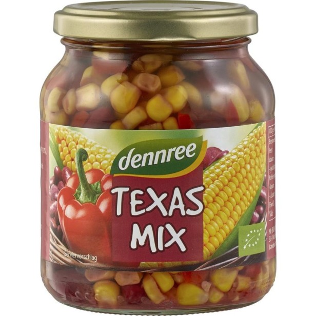 Fasole bio texas mix - 350 g