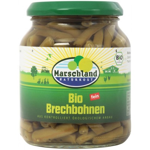 Marschland, Fasole verde bio, 340 / 185g, biomag.ro