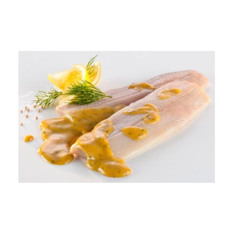 Pagina 3 Conserve, pateuri, File de hering fraged in sos bio cu mustar si marar, 200g, biomag.ro