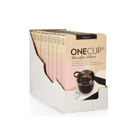 Pagina 2 Diverse, Onecup, 60 de filtre natur fine pentru cafea, riensch&, biomag.ro