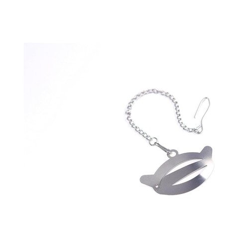 Diverse, The click, clemă de inox pentru inchiderea filtrelor de ceai si cafea, riensch &, biomag.ro