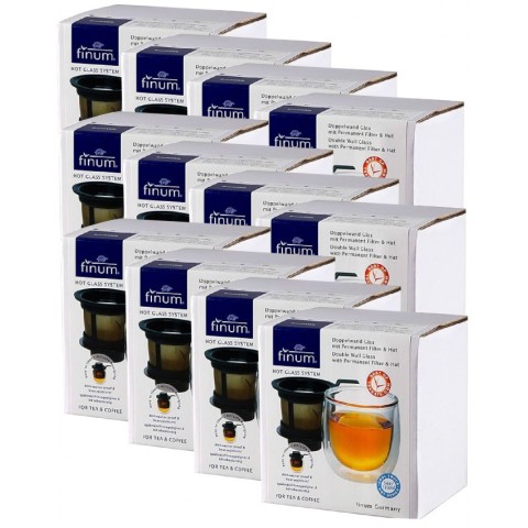 Pagina 3 Diverse, Hot glass system, pahar cu pereti dubli pentru ceai, cu filtru integrat, 130ml, riensch&, biomag.ro