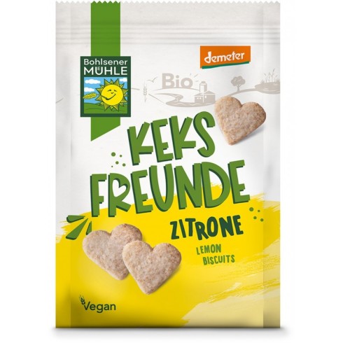 Freunde biscuiti bio cu lamaie, 125g bohlsener muhle