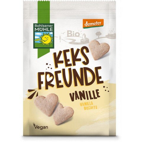 Bohlsener Mühle, Freunde biscuiti bio cu vanilie, 125g bohlsener muhle, biomag.ro
