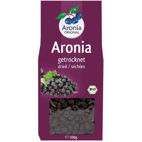 Fructe de aronia bio uscate - 200 g