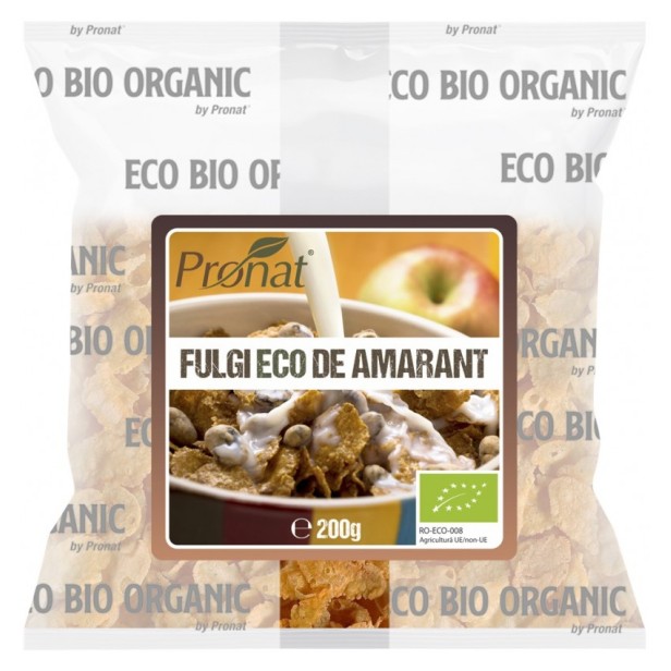 Fulgi bio de amarant, 200g