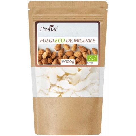 Cereale bio, Fulgi bio de migdale 100g, biomag.ro