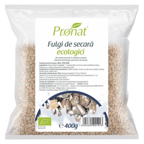 Pagina 19 Traieste sanatos, Fulgi bio de secara 400g, biomag.ro