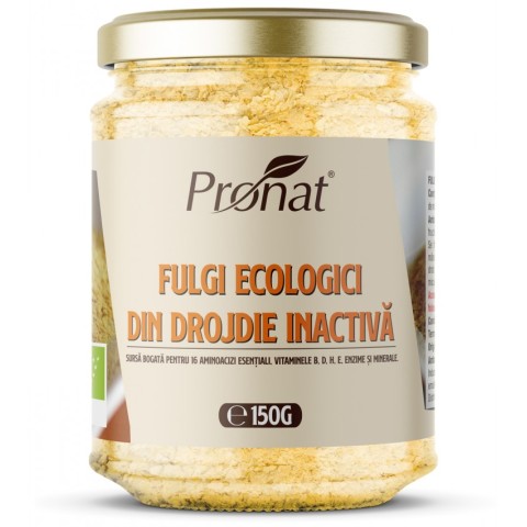 Raw food, Fulgi bio din drojdie nutritiva inactiva, 150g, biomag.ro