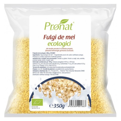 Pagina 2 Cereale bio, Fulgi de mei bio, 350g, biomag.ro