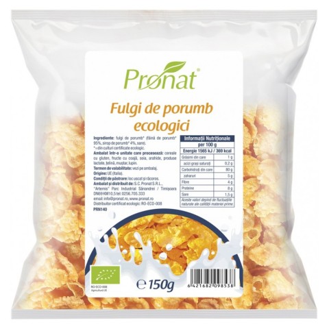 Pagina 2 Cereale bio, Fulgi de porumb bio, 150g, biomag.ro