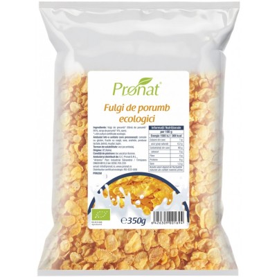 Fulgi de porumb bio, 350g