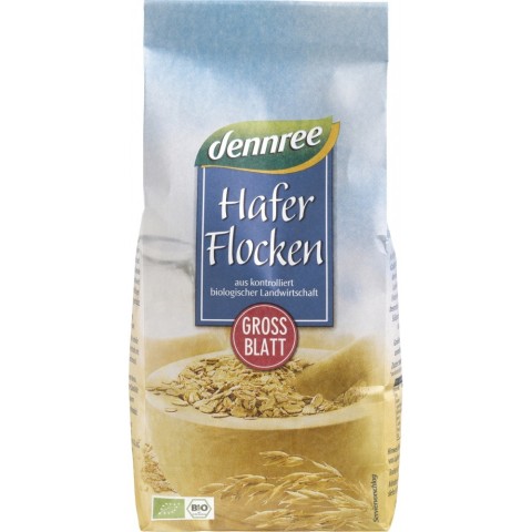 Fulgi din cereale bio, Fulgi de ovaz bio - 500 g, biomag.ro