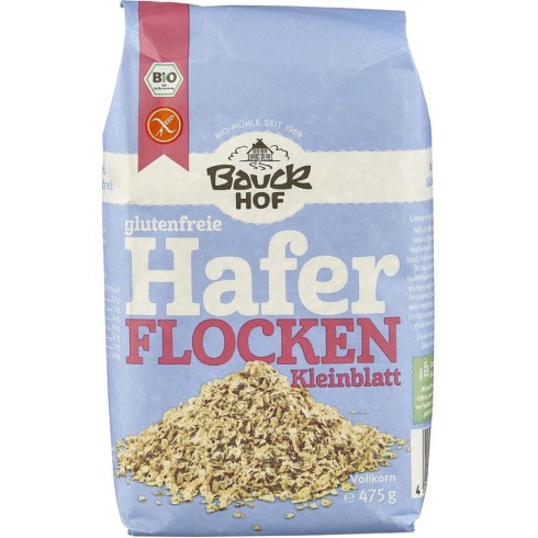 Fulgi mici de ovaz bio fara gluten - 475 g