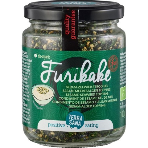 Mancare asiatica bio, Furikake bio amestec alge marine si susan - 100 g, biomag.ro