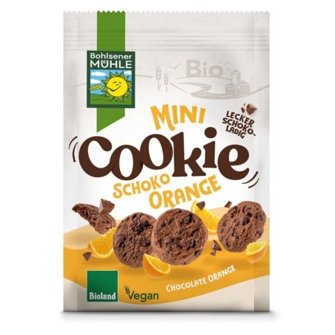 Bohlsener Mühle, Fursecuri bio cu ciocolata si portocale, 125g bohlsener muhle, biomag.ro