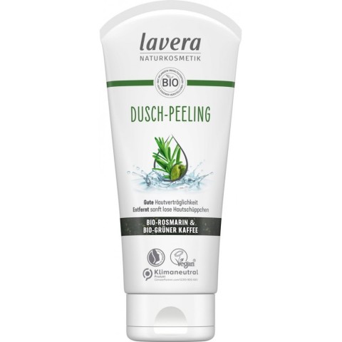 Lavera & Sante, Gel de dus bio cu peeling, 200ml, biomag.ro
