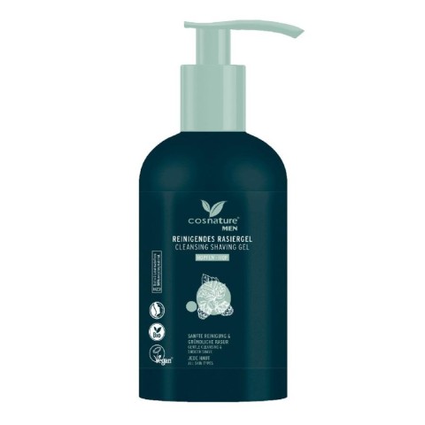 Produse ingrijire barbati, Gel de ras cu hamei bio pentru barbati - 200 ml, biomag.ro