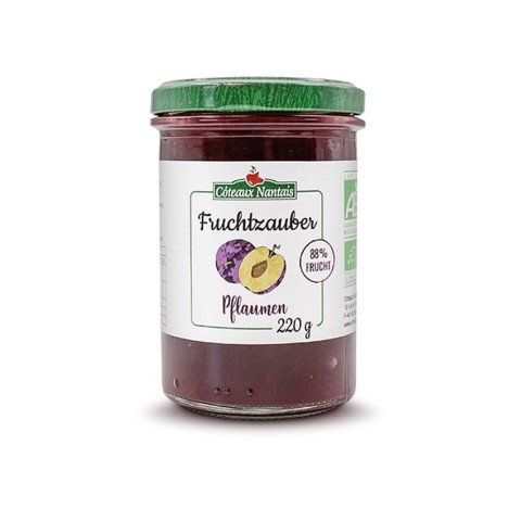 Dulceturi, Compoturi, Gem bio de prune, 220g fruchtzauber, biomag.ro