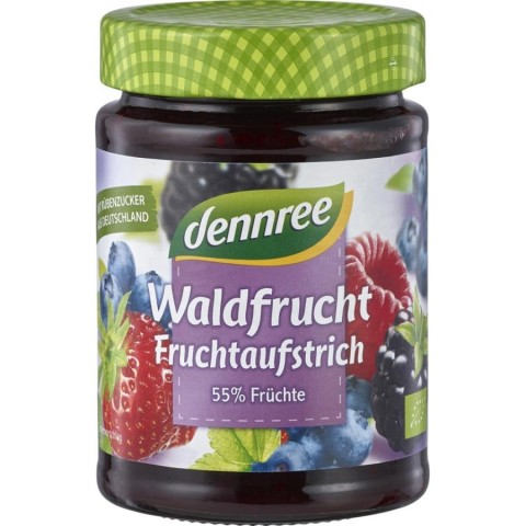 Gem de fructe de padure - 340 g Gemuri si dulceata bio, Gem de fructe de padure - 340 g, biomag.ro
