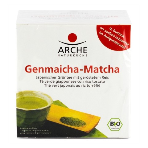 Arche Naturküche - Asia, Genmaicha matcha bio, 15g, biomag.ro