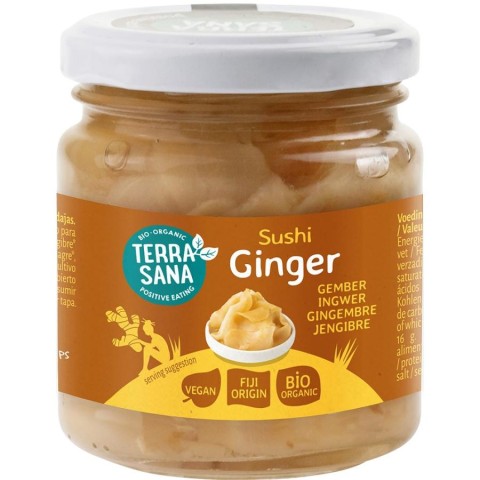 Pagina 2 Mancare asiatica bio, Ghimbir murat pentru sushi bio - 190 g, biomag.ro
