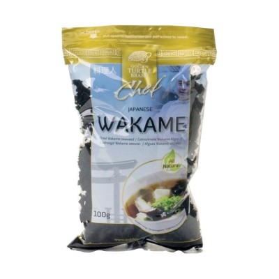 Golden turtle wakame alge uscate, 100g