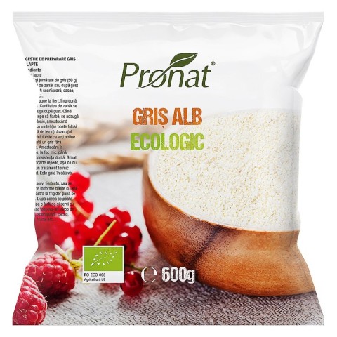 Faina, Gris alb bio, 600g, biomag.ro