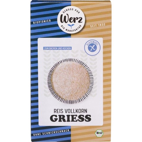 Faina bio si gris, Gris de orez bio fara gluten - 250 g, biomag.ro