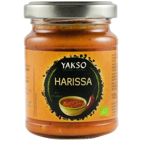Yakso, Harissa bio, pasta picanta, 125g, biomag.ro