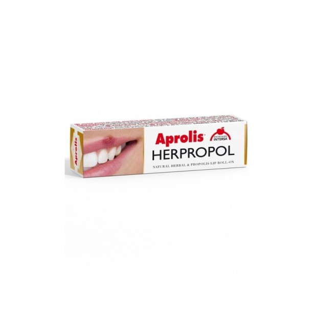 Herpropol balsam de buze roll-on cu plante si propolis, 5ml