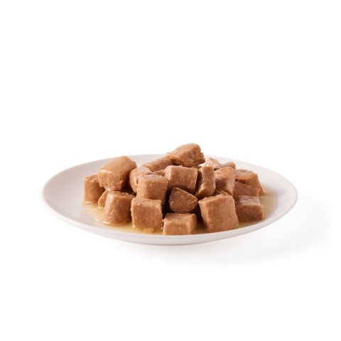 Animale, Hrana umeda bio pentru caini, bucati de pui in sos, 405g, biomag.ro